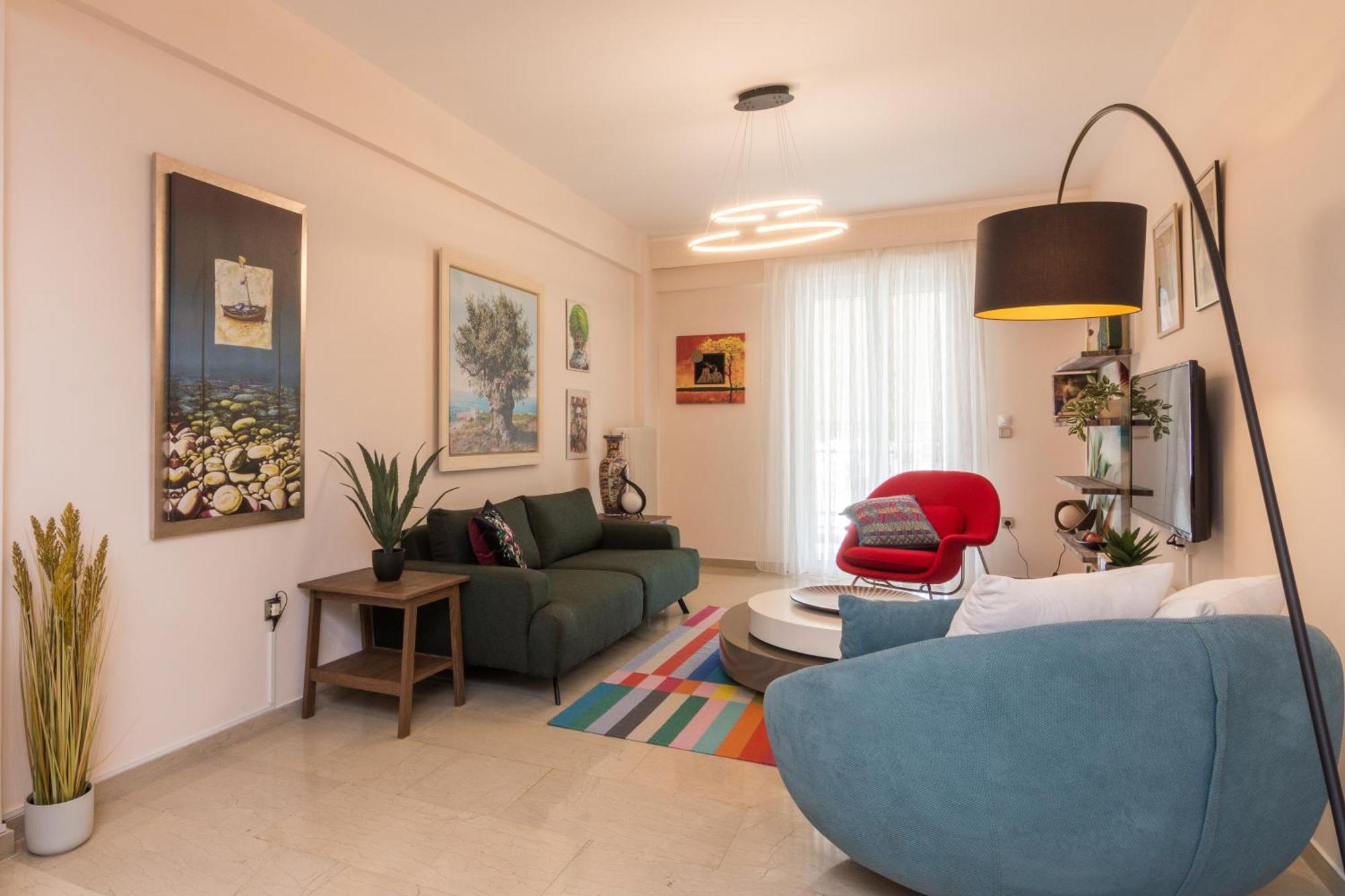 Three Bedrooms Apt In Kallithea أثينا المظهر الخارجي الصورة