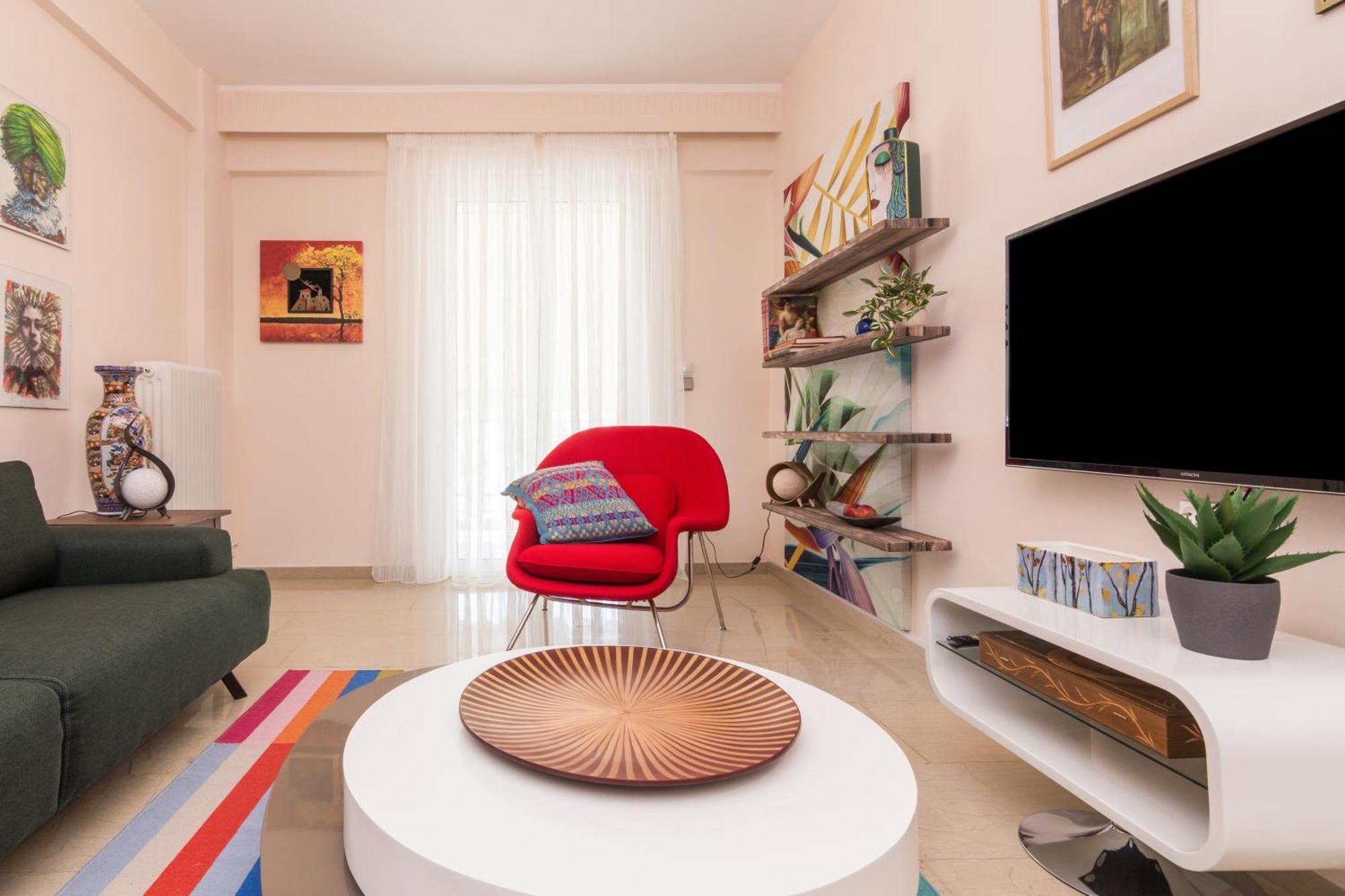 Three Bedrooms Apt In Kallithea أثينا المظهر الخارجي الصورة